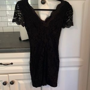 Urban outfitters black mini dress
